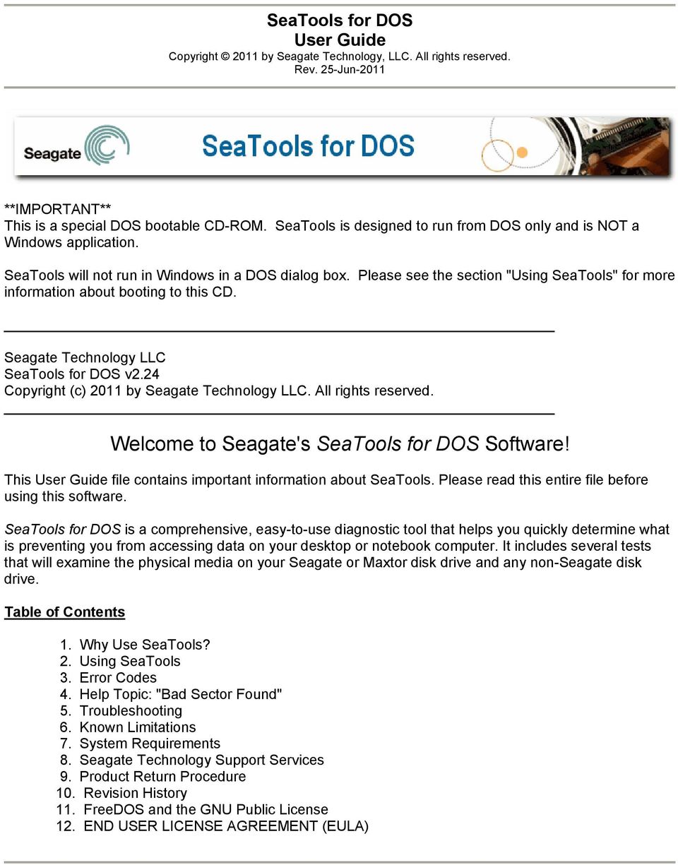 seagate low level format tool dos